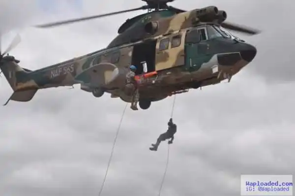Photos: Nigerian Airforce commence exercise rockfall in Kaduna